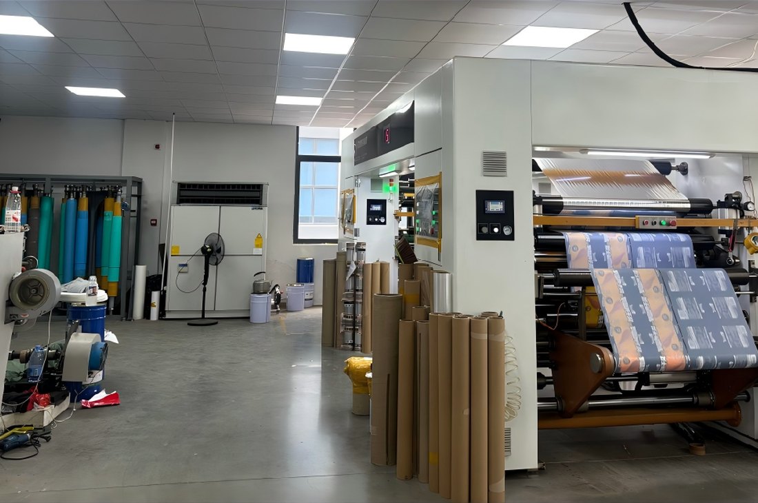 Printing and lamination production line